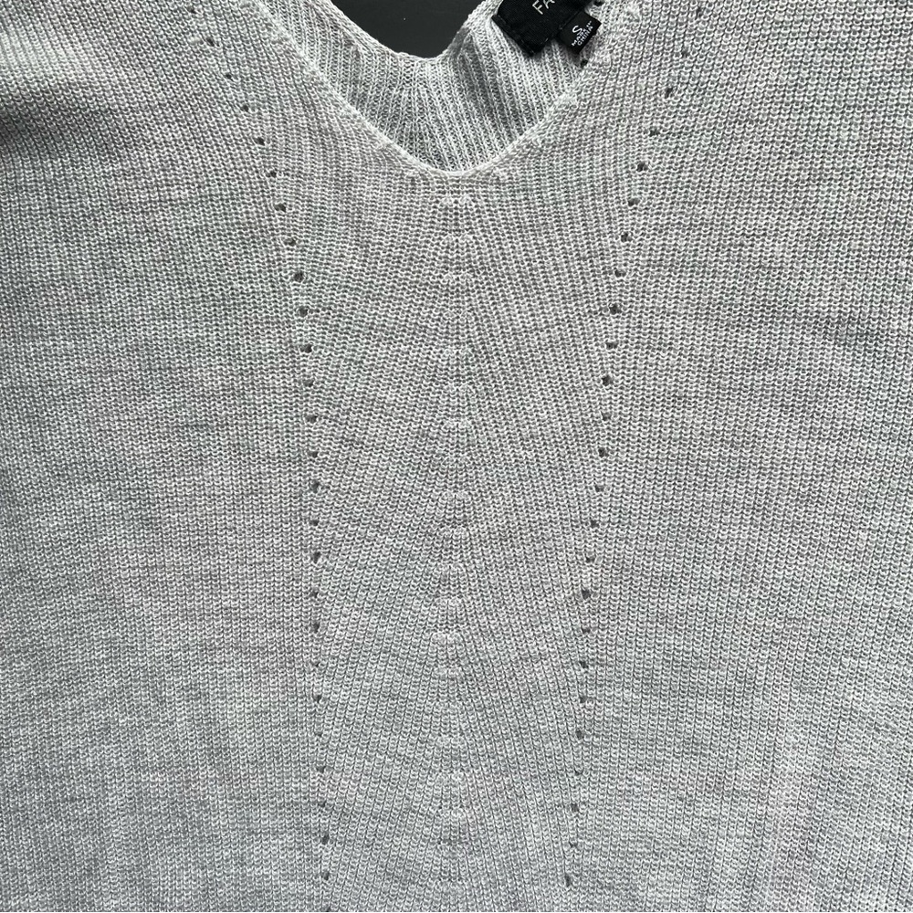 Fate Lightweight V-Neck Sweeter Grey Size S - Picture 6 of 8